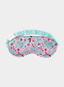  Cherry Blossom Satin Sleep Mask