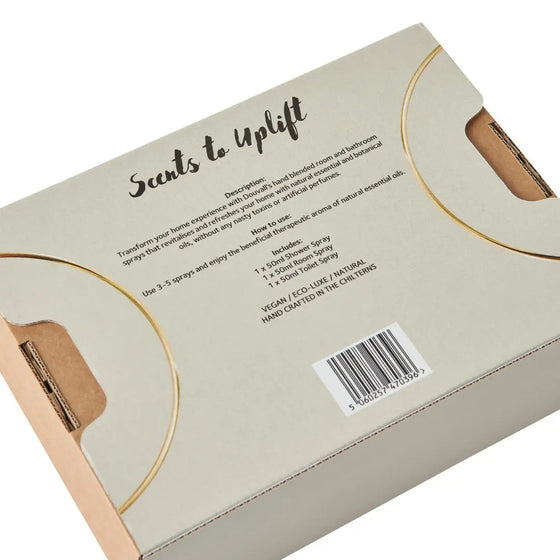 Scents to Uplift Gift Set | Set of Three Home Scents to Revitalise and Refresh Douvalls Beauty