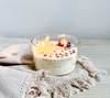 Lavender & Juniper Luxury 2-Wick Crystal Soy Wax Candle 280g NESS & ME