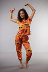 Serengeti T-Shirt Pyjama Trouser Set Cosy Collective