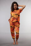 Serengeti T-Shirt Pyjama Trouser Set Cosy Collective