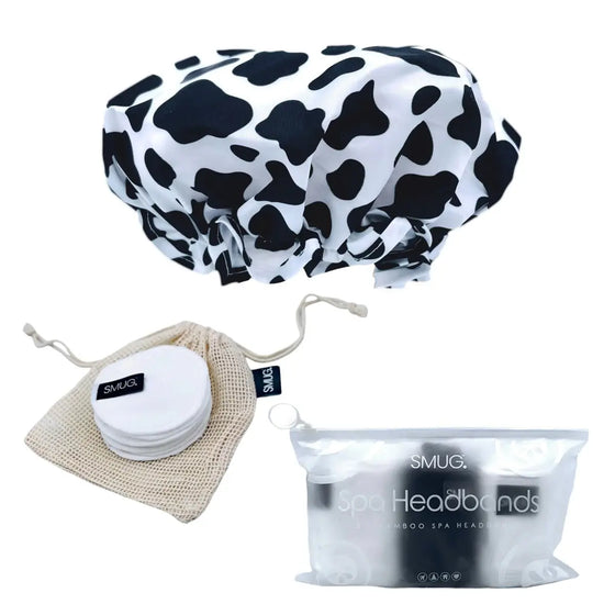 Shower & Spa Set - Cow Print SMUG