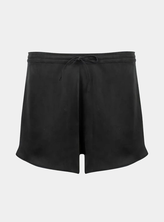 Silk Black Dreamscape Shorts NOKAYA