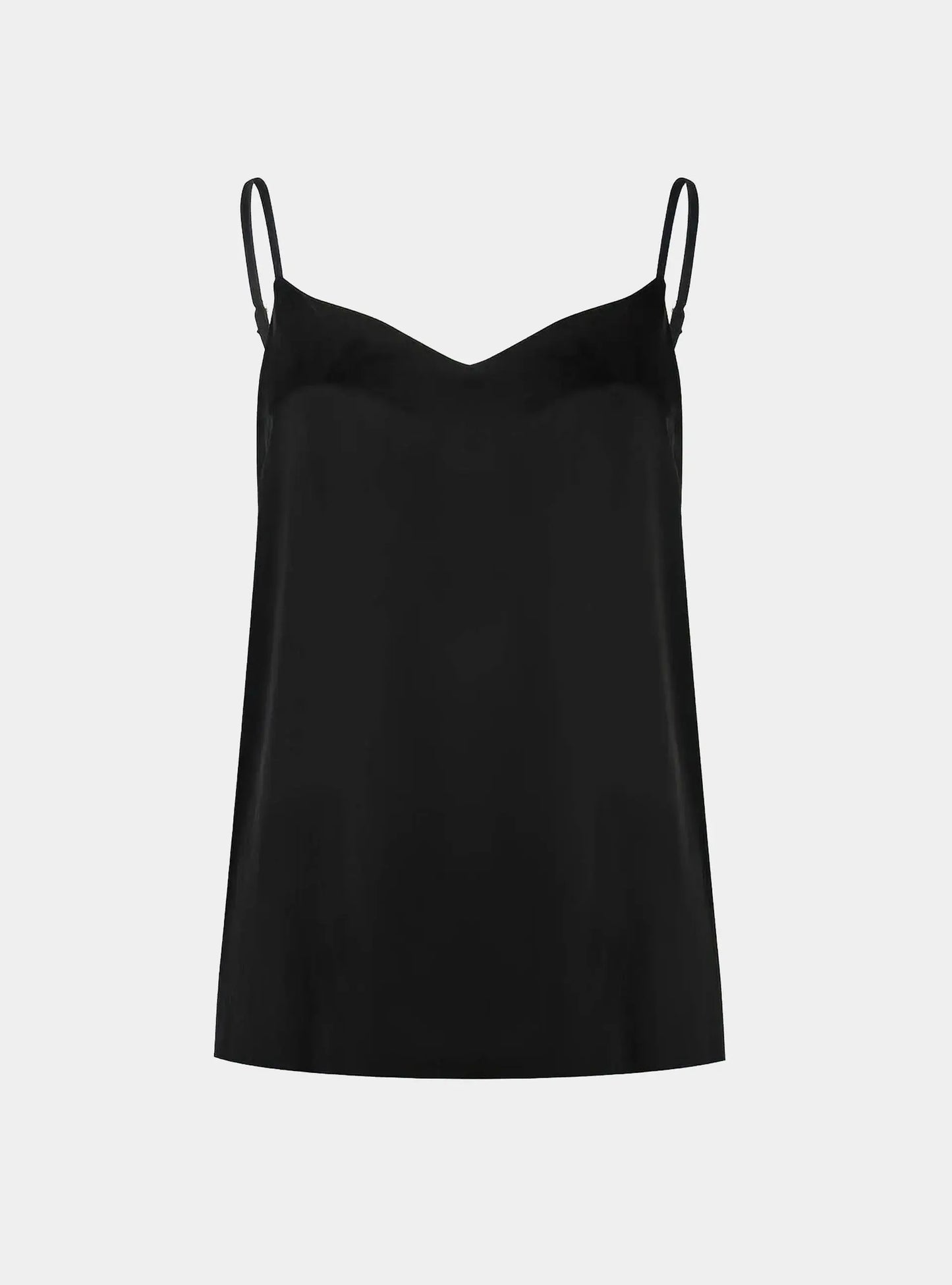 Silk Dreamscape Black Camisole NOKAYA