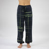 Silk Dreamscape Black Check Pants NOKAYA