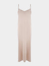 Silk Dreamscape Long Slip Transcendent Pink Dress