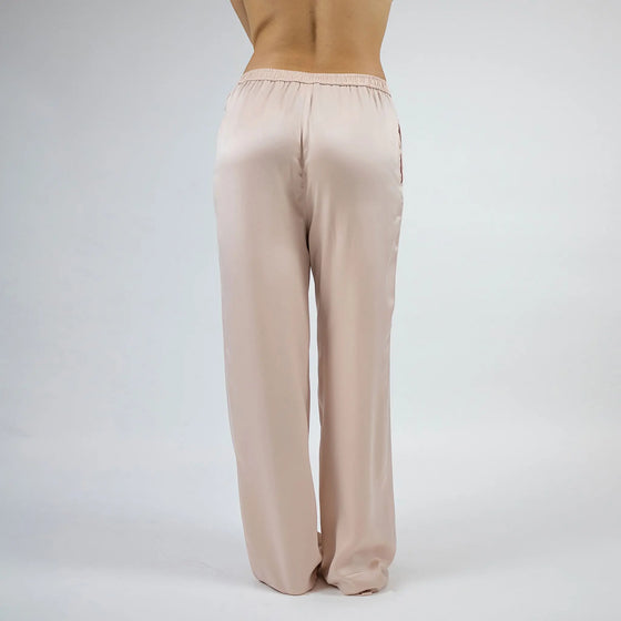 Silk Dreamscape Pants Transcendent Pink NOKAYA