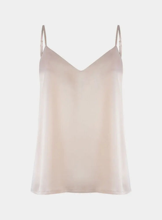 Silk Dreamscape Transcendent Pink Camisole NOKAYA