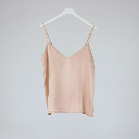 Silk Dreamscape Transcendent Pink Camisole NOKAYA