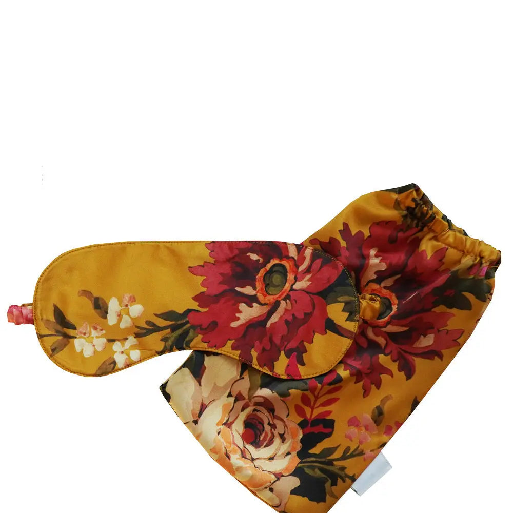 Silk Eye Mask Made With Liberty Fabric STATELY KRISTINA Coco & Wolf