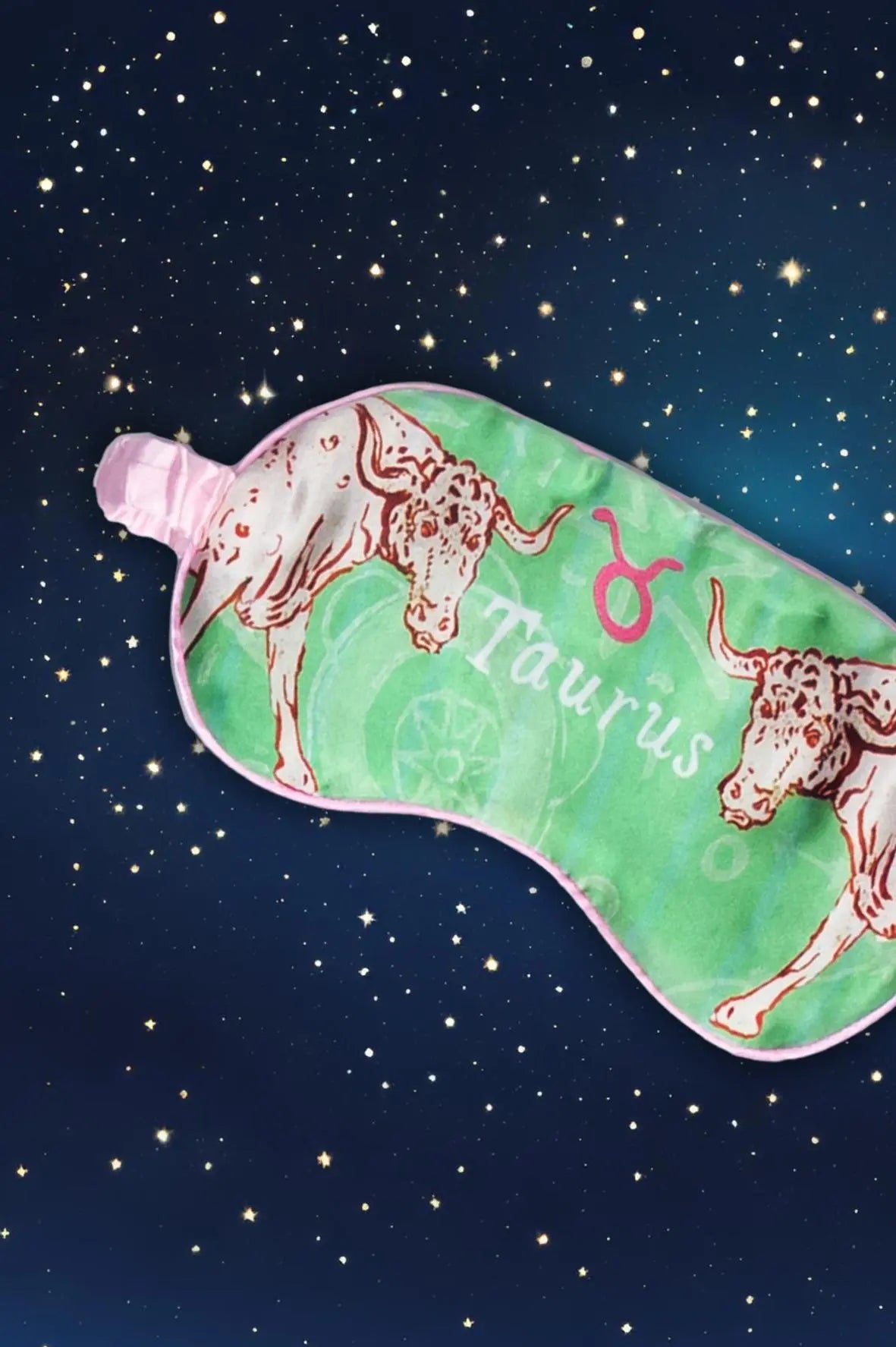 Silk Eye Mask / "Taurus" Jessica Russell Flint