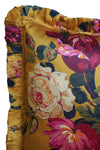 Silk Oblong Ruffle Cushion Made With Liberty Fabric STATELY KRISTINA Coco & Wolf