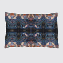  Silk Pillowcase - Blue Orange With Koi Fish Design Long Studio Design