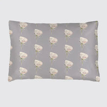  Silk Pillowcase - Lavender With White Roses Long Studio Design