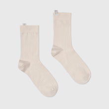  Silk Ribbed Socks Dualle