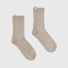  Silk Ribbed Socks Dualle