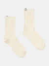 Silk Ribbed Socks Dualle