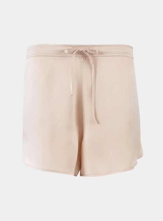 Silk Transcendent Pink Dreamscape Shorts NOKAYA