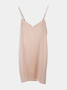  Silk Transcendent Pink Dreamscape Slip Dress NOKAYA