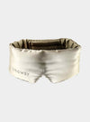 Dusty Gold Silk Sleep Mask Drowsy Sleep Co