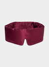 La Vie en Rouge Silk Sleep Mask Drowsy Sleep Co