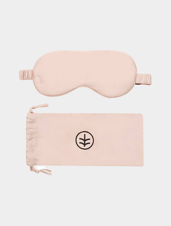 Silk Eye Mask Sleep in Rose (Eucalyptus Silk)