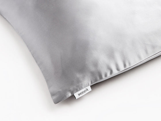 Mini Silk Pillowcase, Grey