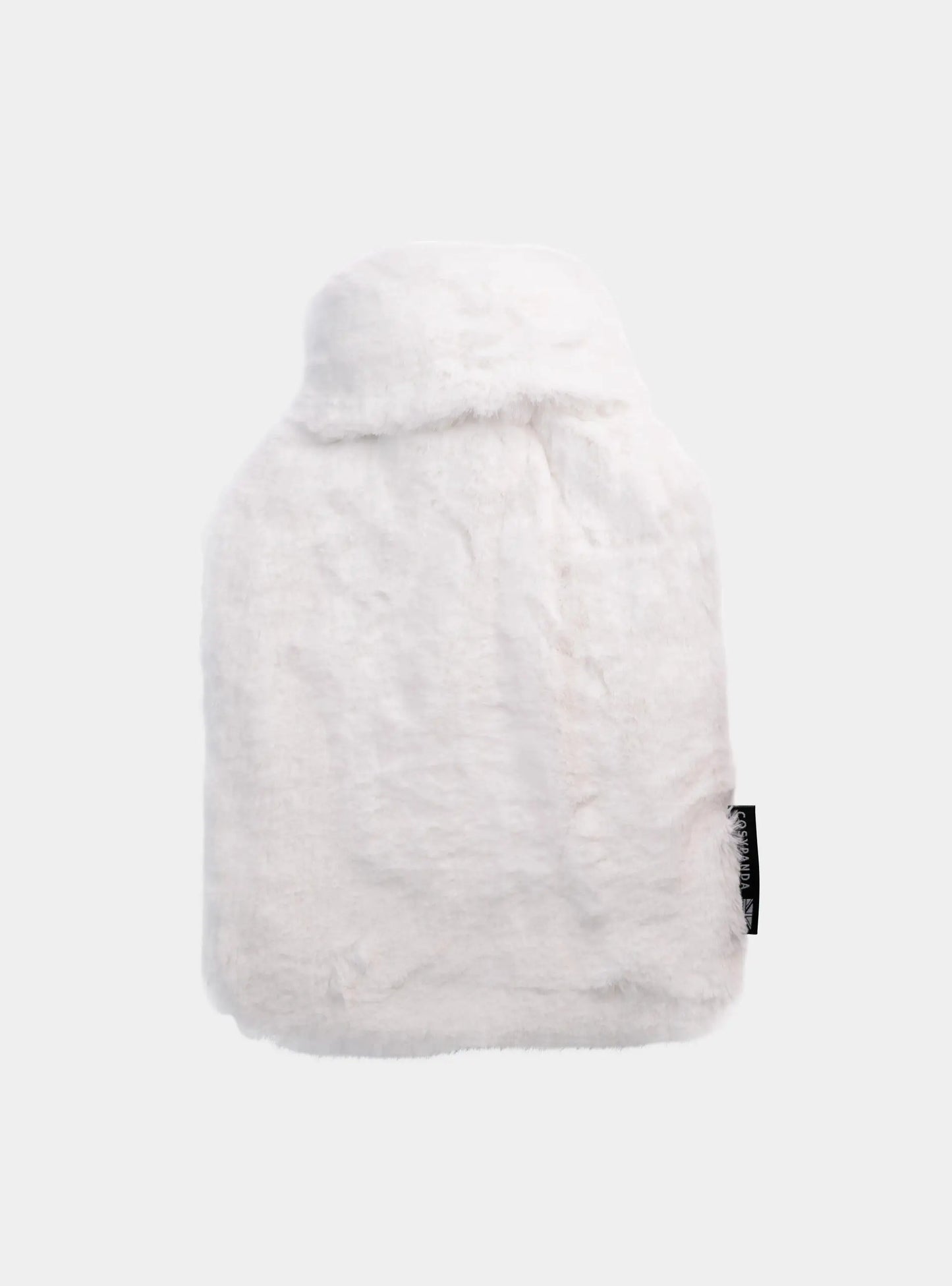 Silky Soft White Hot Water Bottle CosyPanda