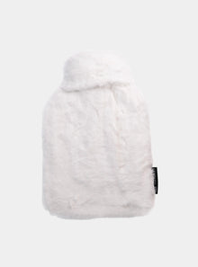  Silky Soft White Hot Water Bottle CosyPanda