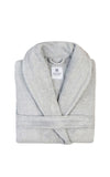 Silver Grey Classic Cotton Bathrobe Torres Novas