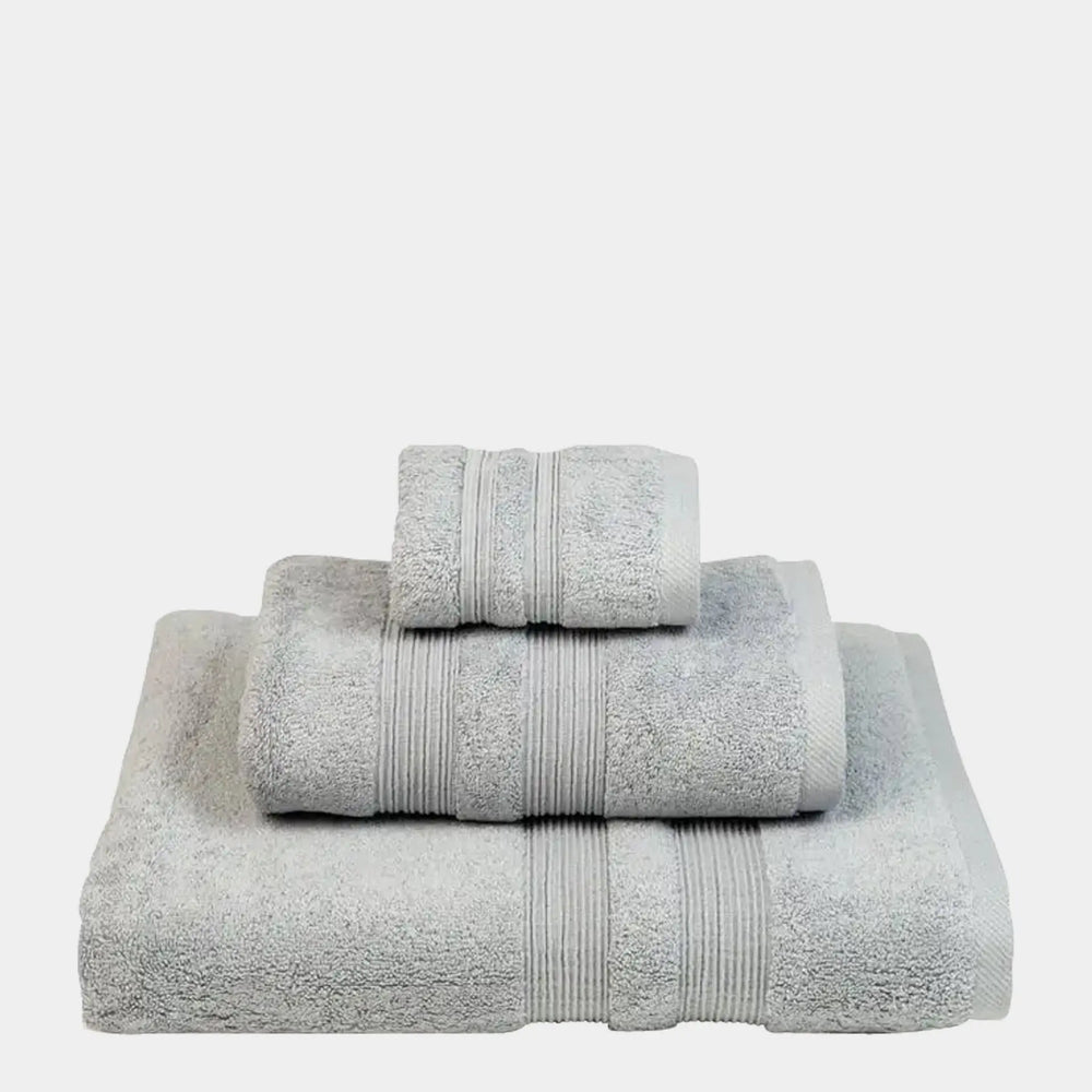 Silver Grey Elegance Cotton Towel Torres Novas