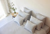 Silver Grey Tavira Washed Cotton Bedding Set Torres Novas