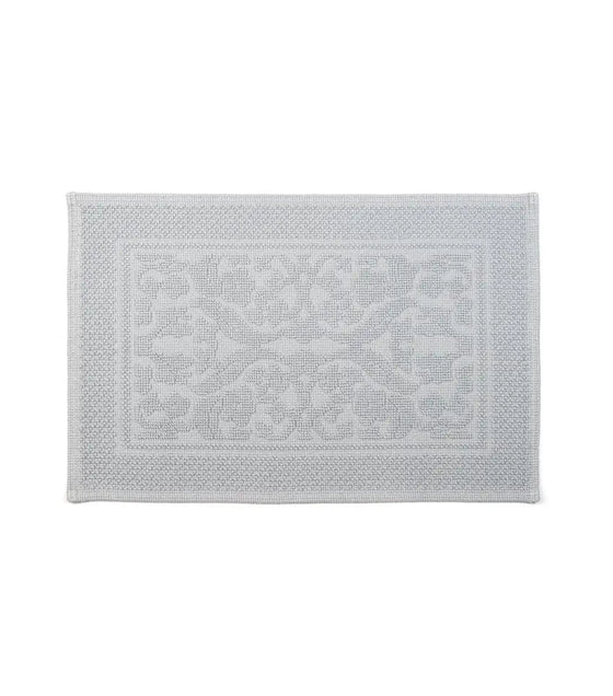 Silver Grey Tomar Cotton Rug Torres Novas