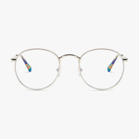 Silver Matte Recoleta Glasses Barner