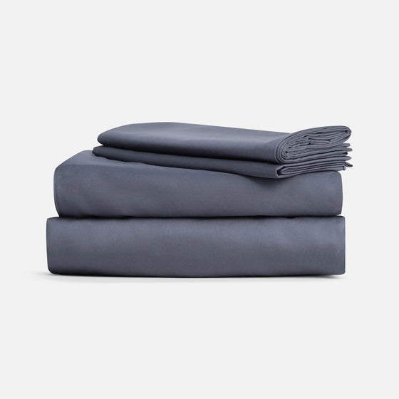 Clean Silver Sheet Set