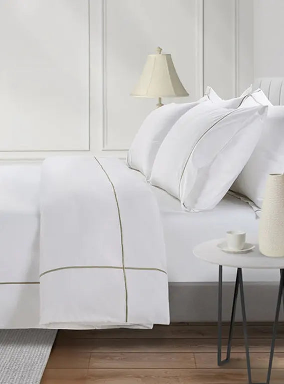 Simply Taupe Kensington 800 Thread Count Egyptian Cotton Duvet Cover Bedding Envy