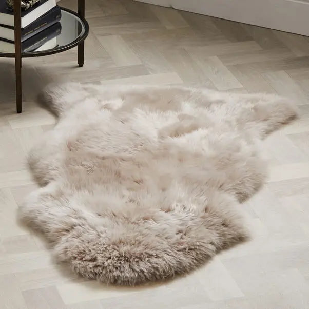 Single Pelt Faux Sheepskin Rug Dunelm