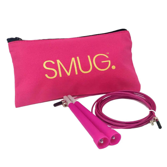 Skipping Rope & Bag Set - Pink SMUG