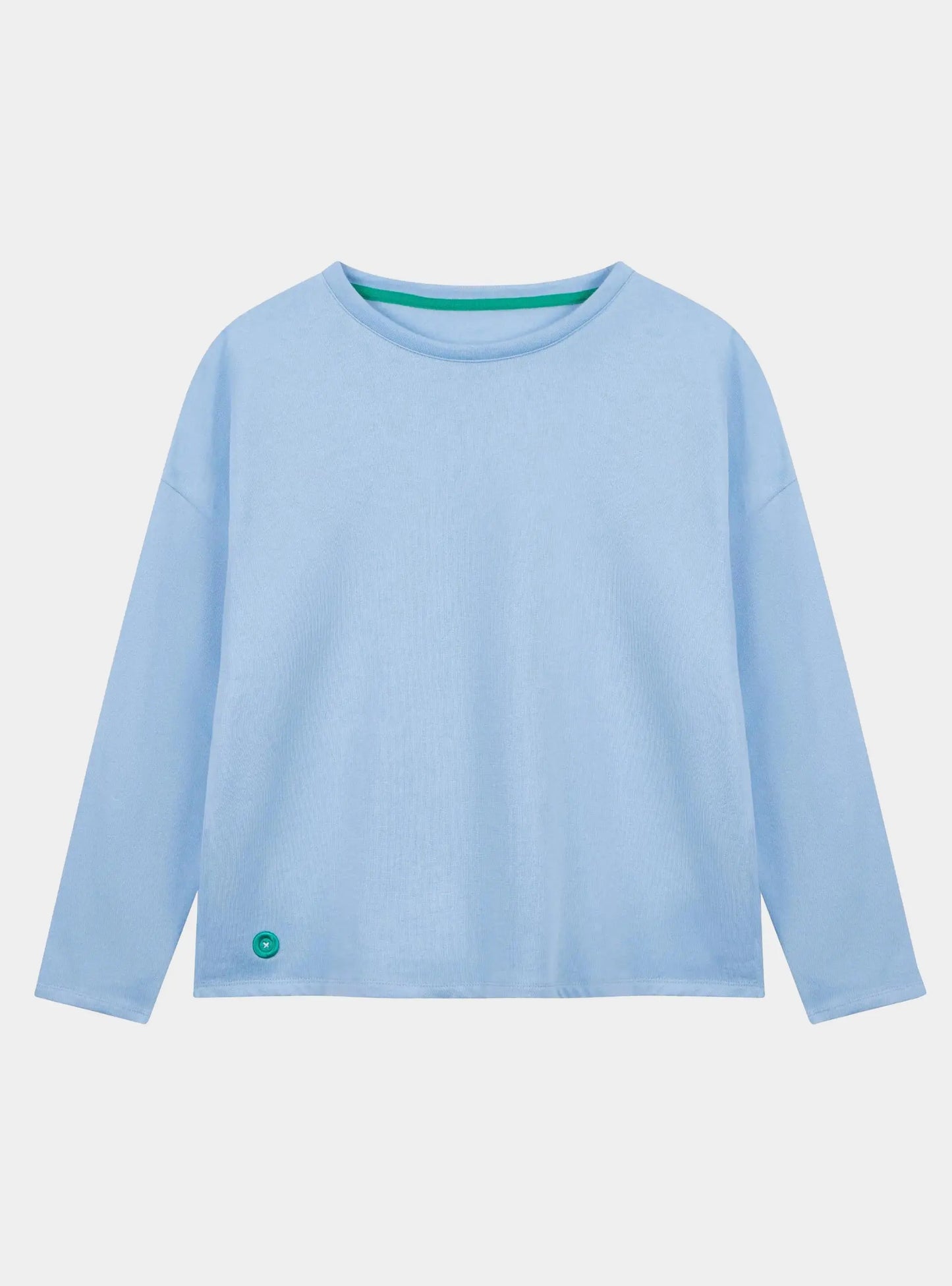 Sky Blue Boxy Sweatshirt Loungers