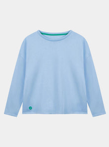  Sky Blue Boxy Sweatshirt Loungers