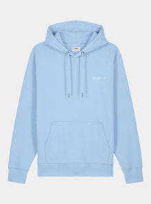  Sky Blue Mens Organic Cotton Relaxed-Fit Hoodie hewn.