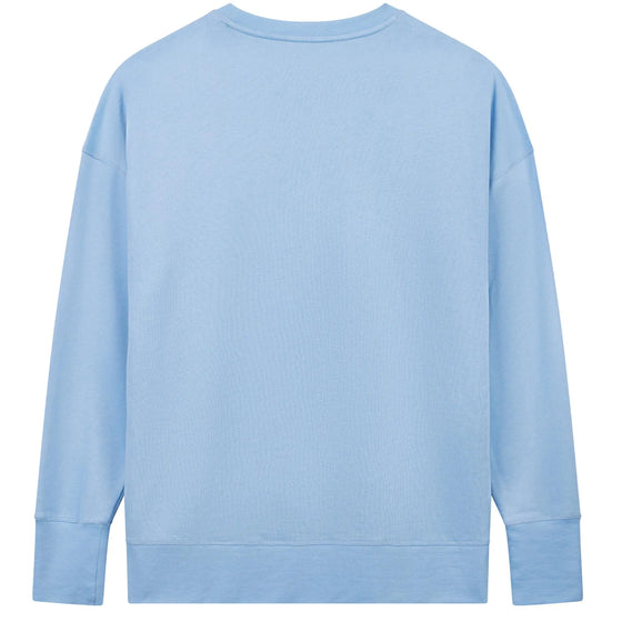 Sky Blue Unisex Longline Sweatshirt Loungers