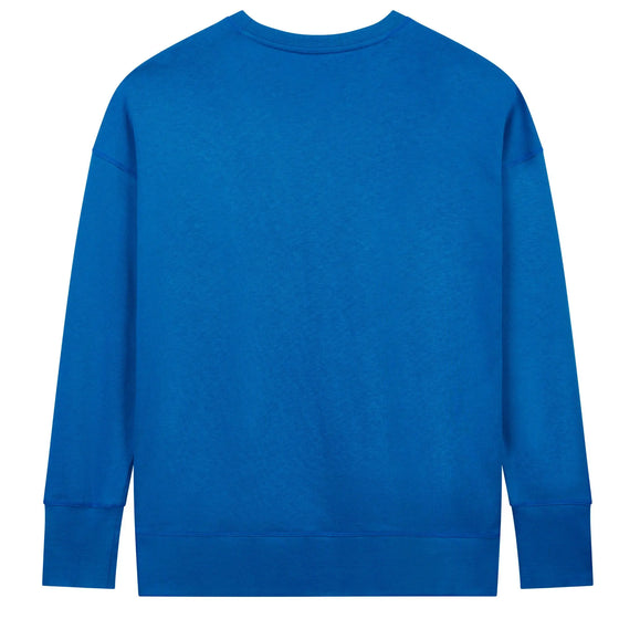 Sky Blue Unisex Longline Sweatshirt Loungers