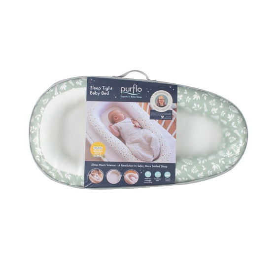 Purflo Sleep Tight Baby Bed – Fern