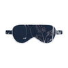 Navy Botanical Jungle Organic Cotton Sleep Mask