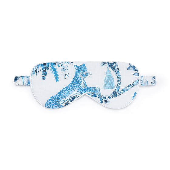 Chinoiserie Whimsy Cotton Sleep Mask