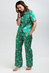 Poppy Rainforest Butterfly Silk Trouser