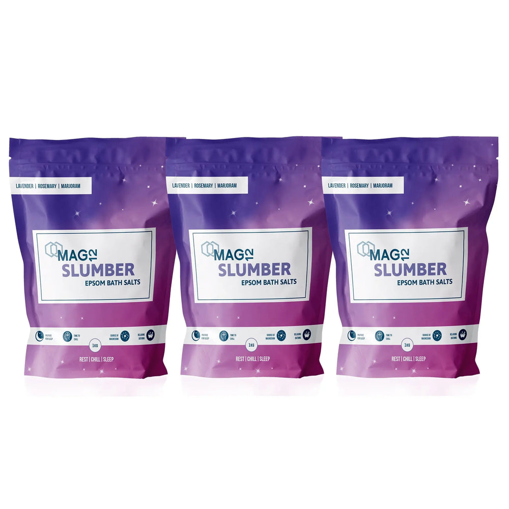 Slumber Epsom Bath Salts Bundle (3 X 1kg) MAG12