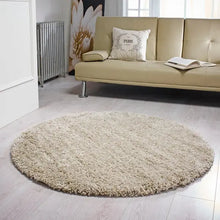  Slumber Shaggy Round Rug Dunelm