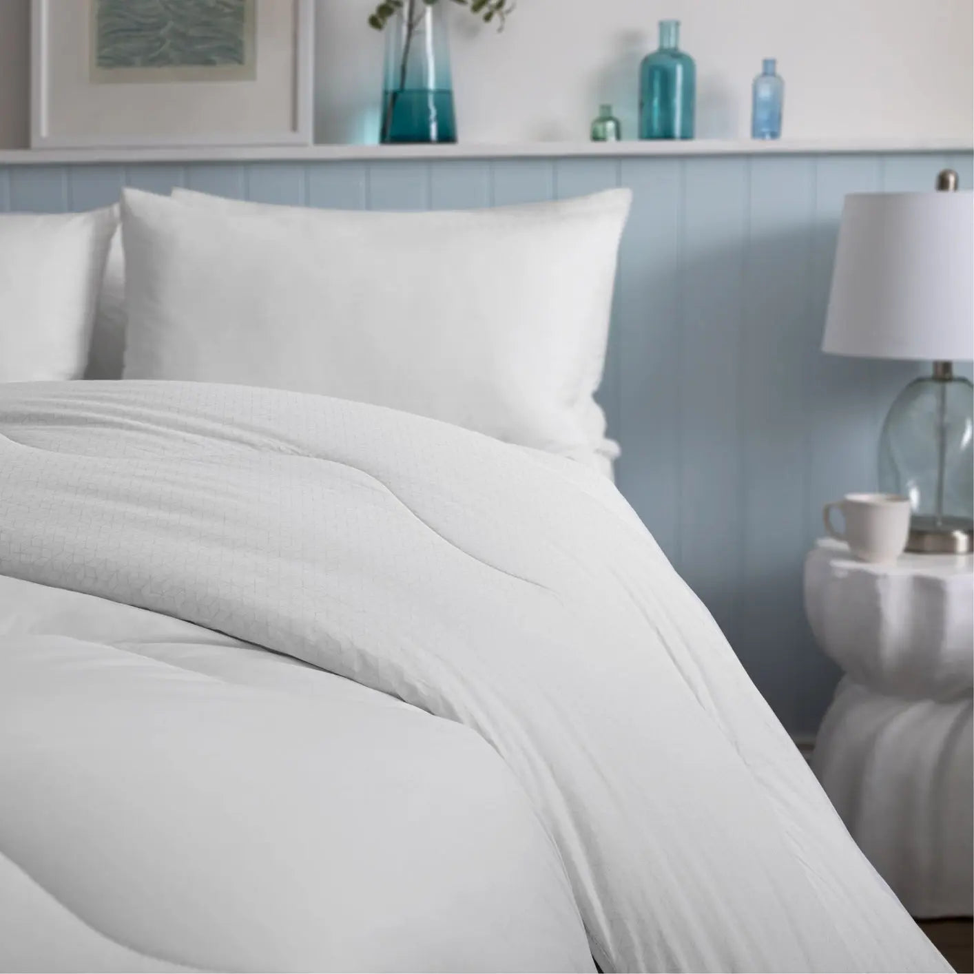 Smart Temperature 100% Cooling Cotton Duvet The Fine Bedding Company